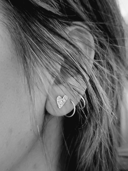 Heart Studs