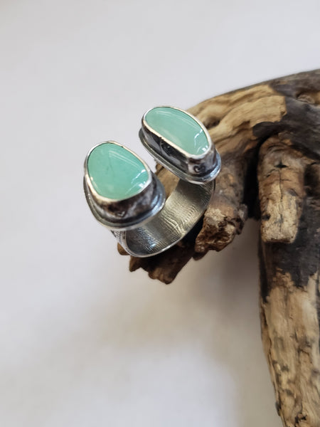 Double Turquoise Terminal Ring